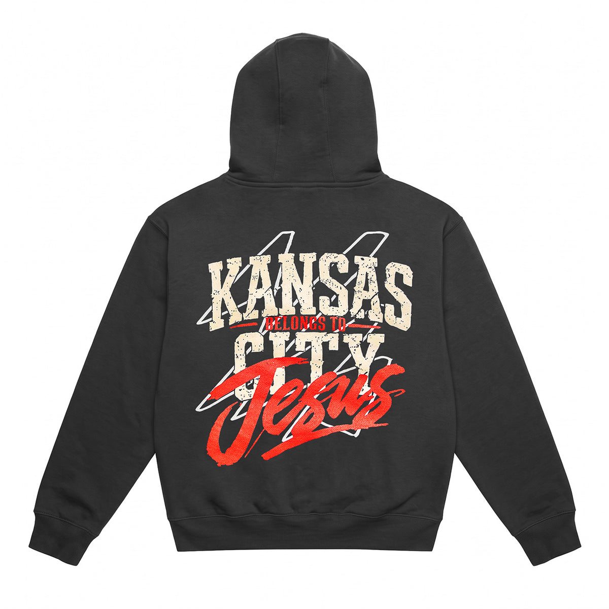 Kansas City Belongs to Jesus Hoodie - Red