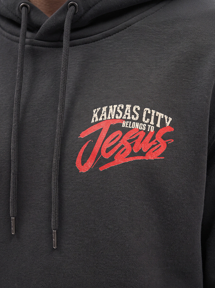 Kansas City Belongs to Jesus Hoodie - Red